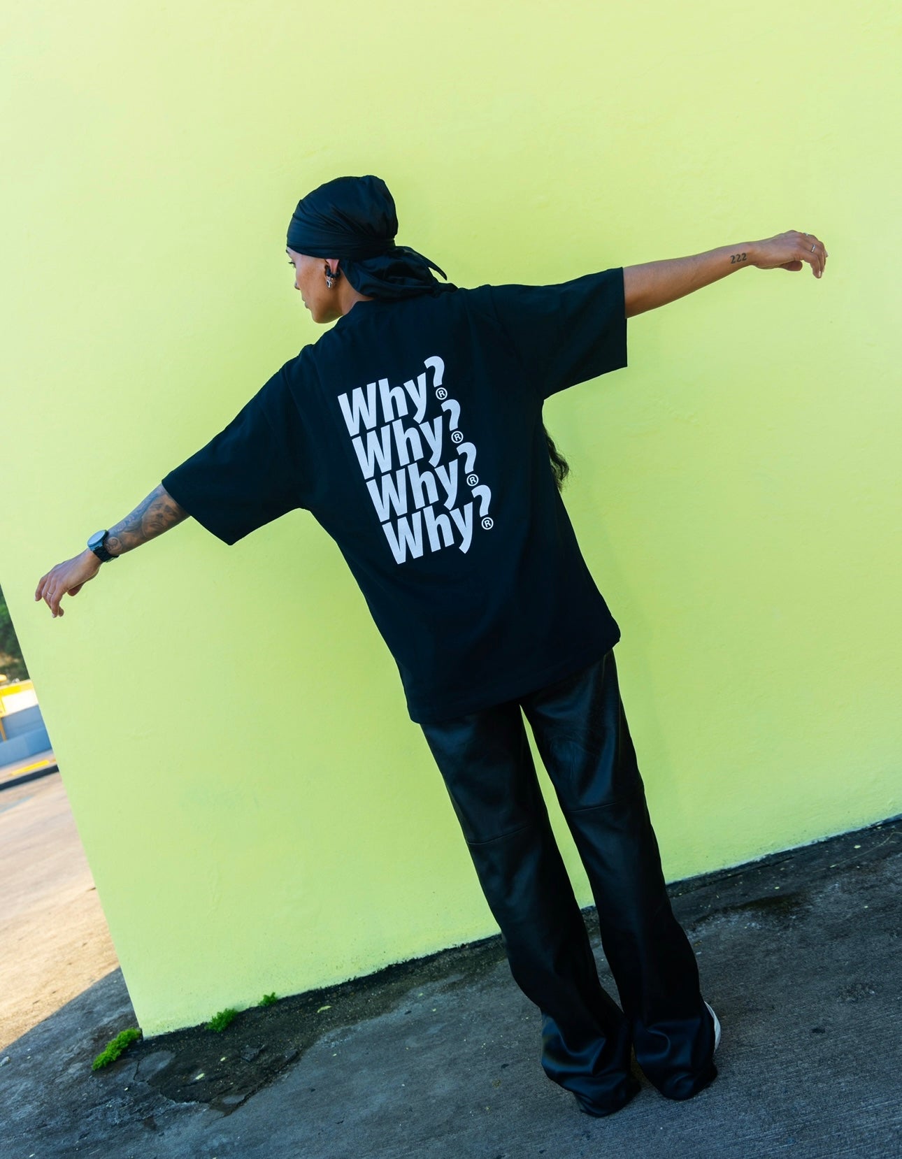 The Why Brand "The 4 Why’s" Oversized Tee