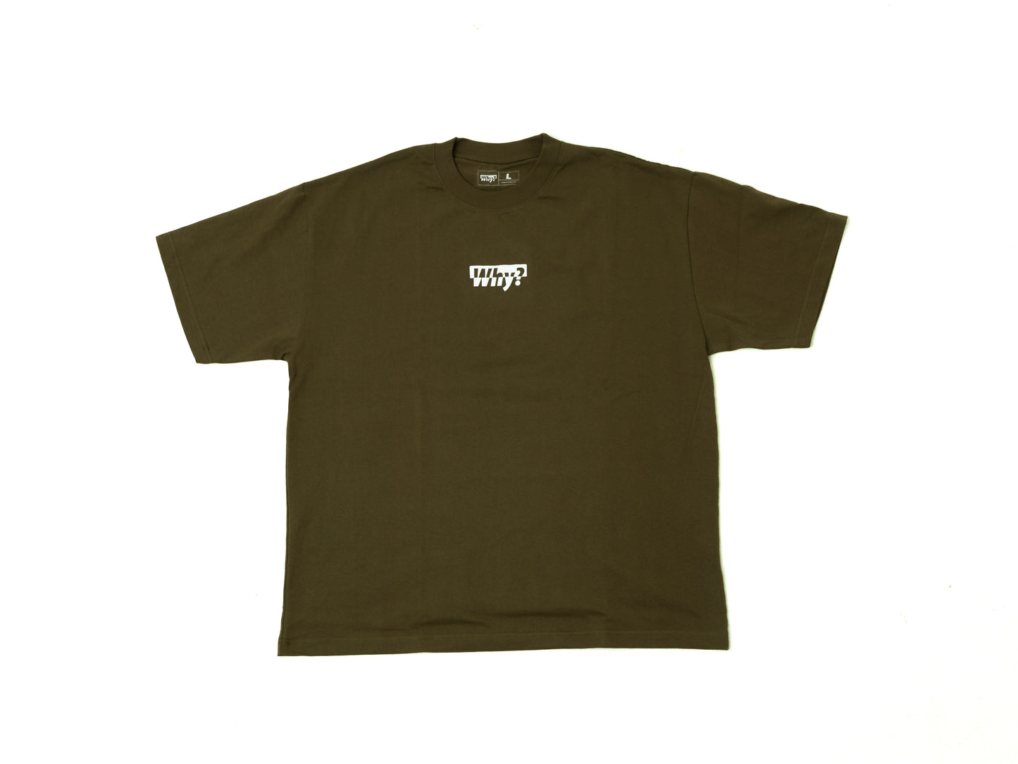 The Why Brand "The Big Why" (Holiday Red & Olive Green) Oversized Tee