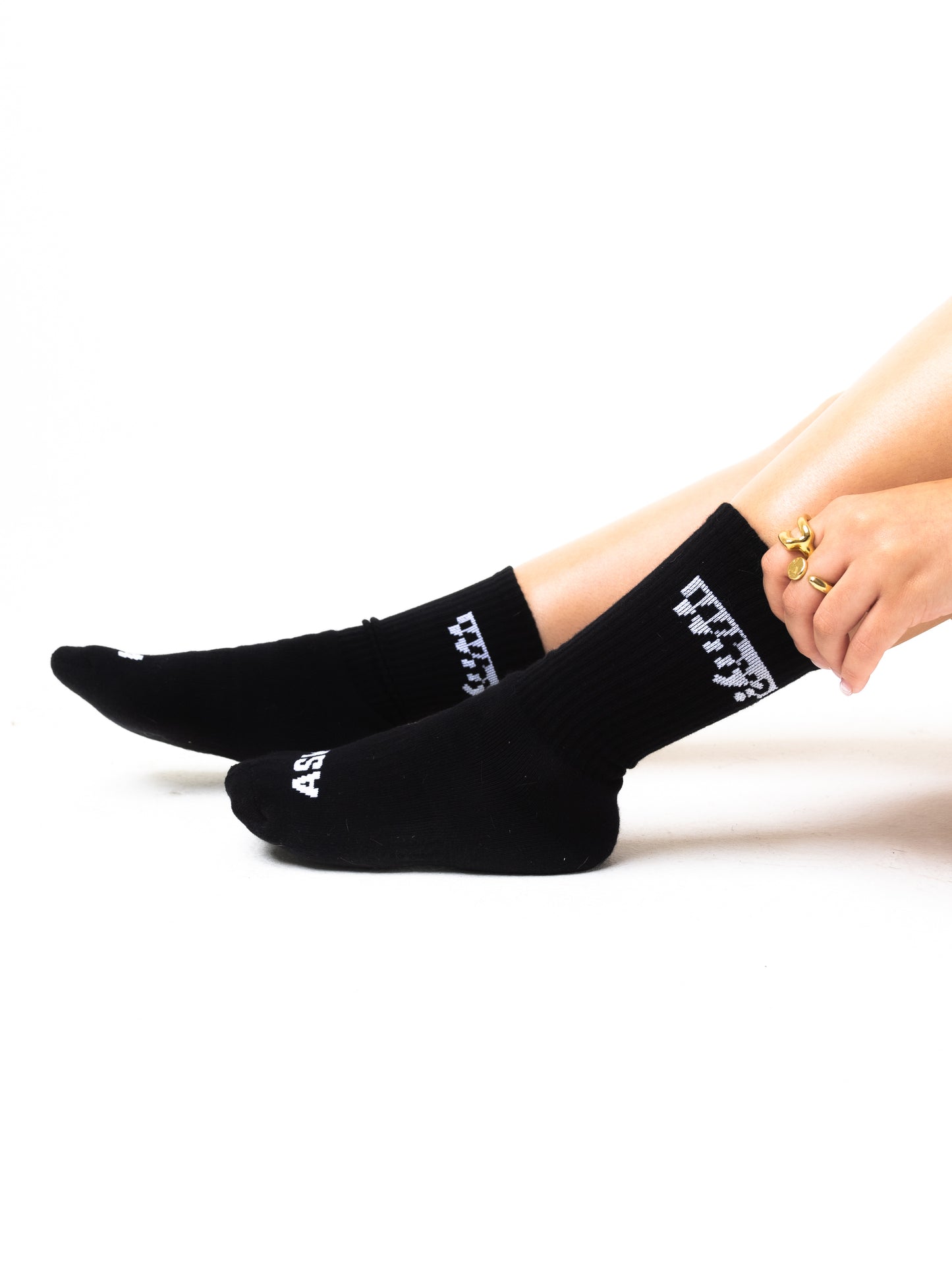 The Why Brand “Boxed Logo” Socks (2 Pairs)