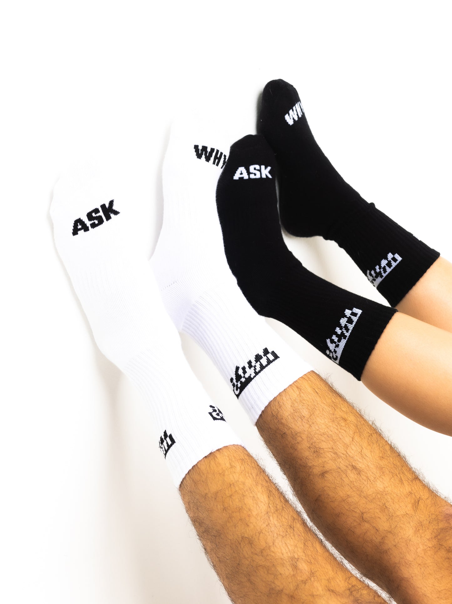 The Why Brand “Boxed Logo” Socks (2 Pairs)