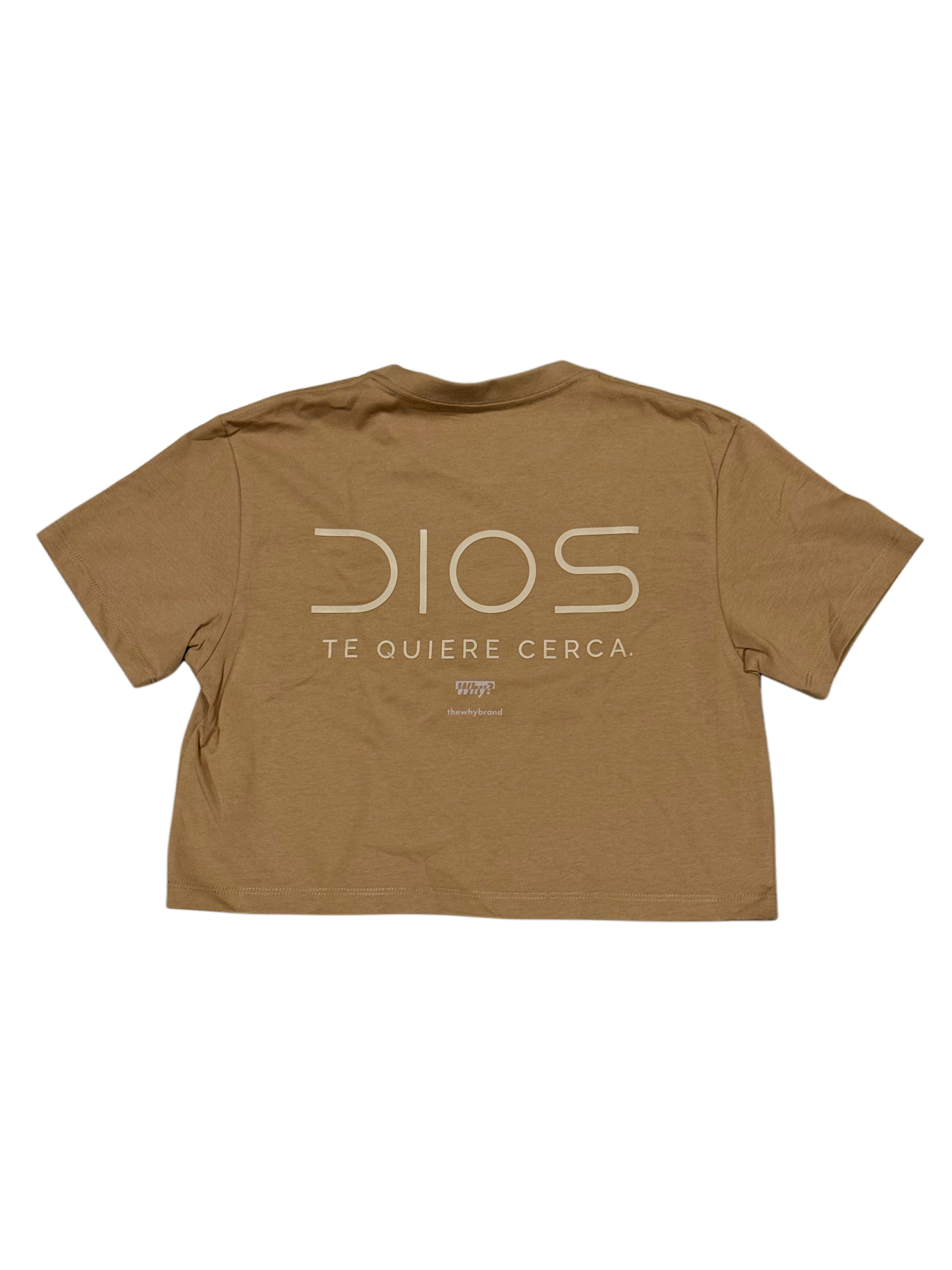 Why Brand - Dios Te Quiere Cerca (Cropped Top)