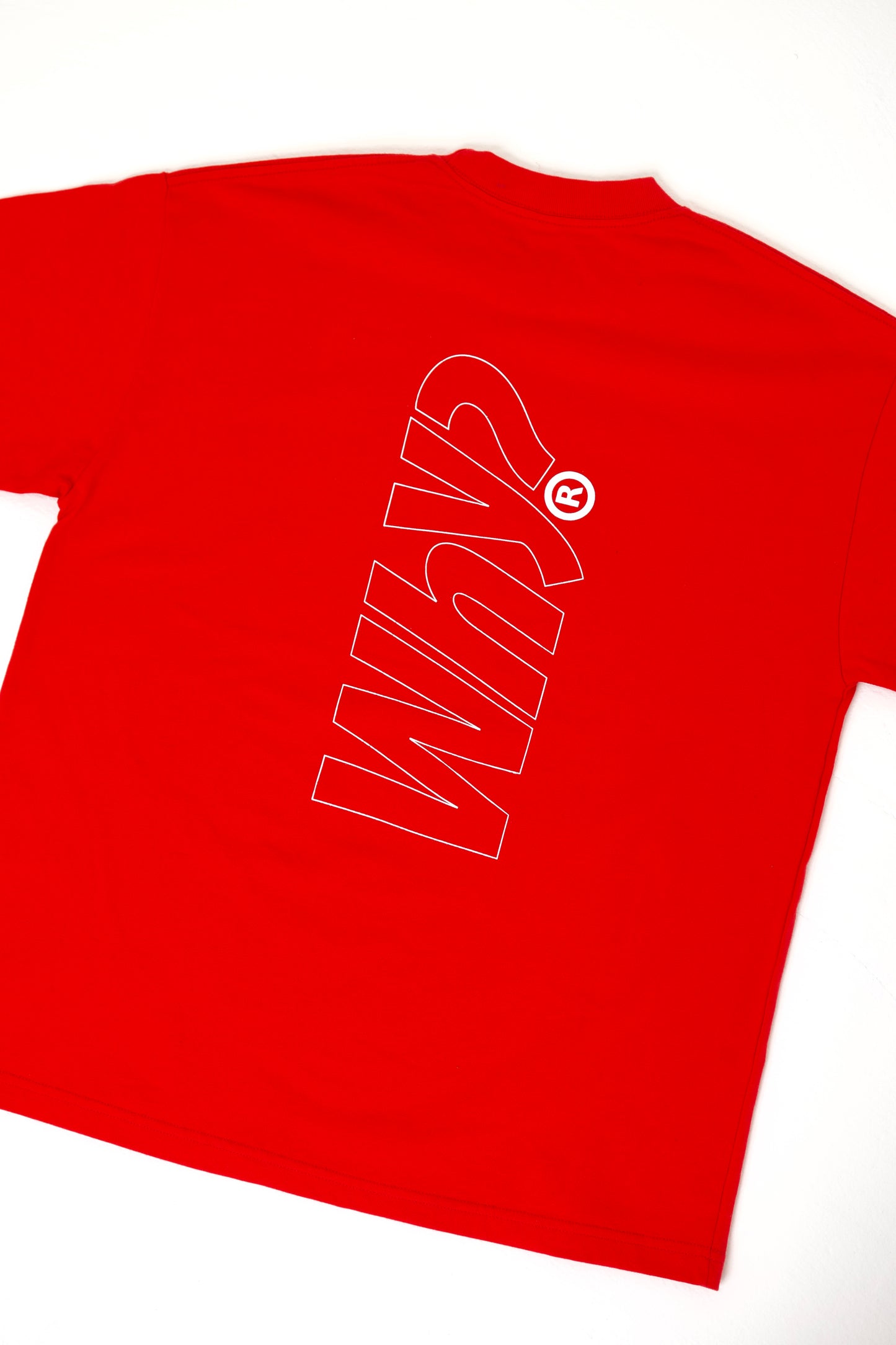 The Why Brand "The Big Why" (Holiday Red & Olive Green) Oversized Tee