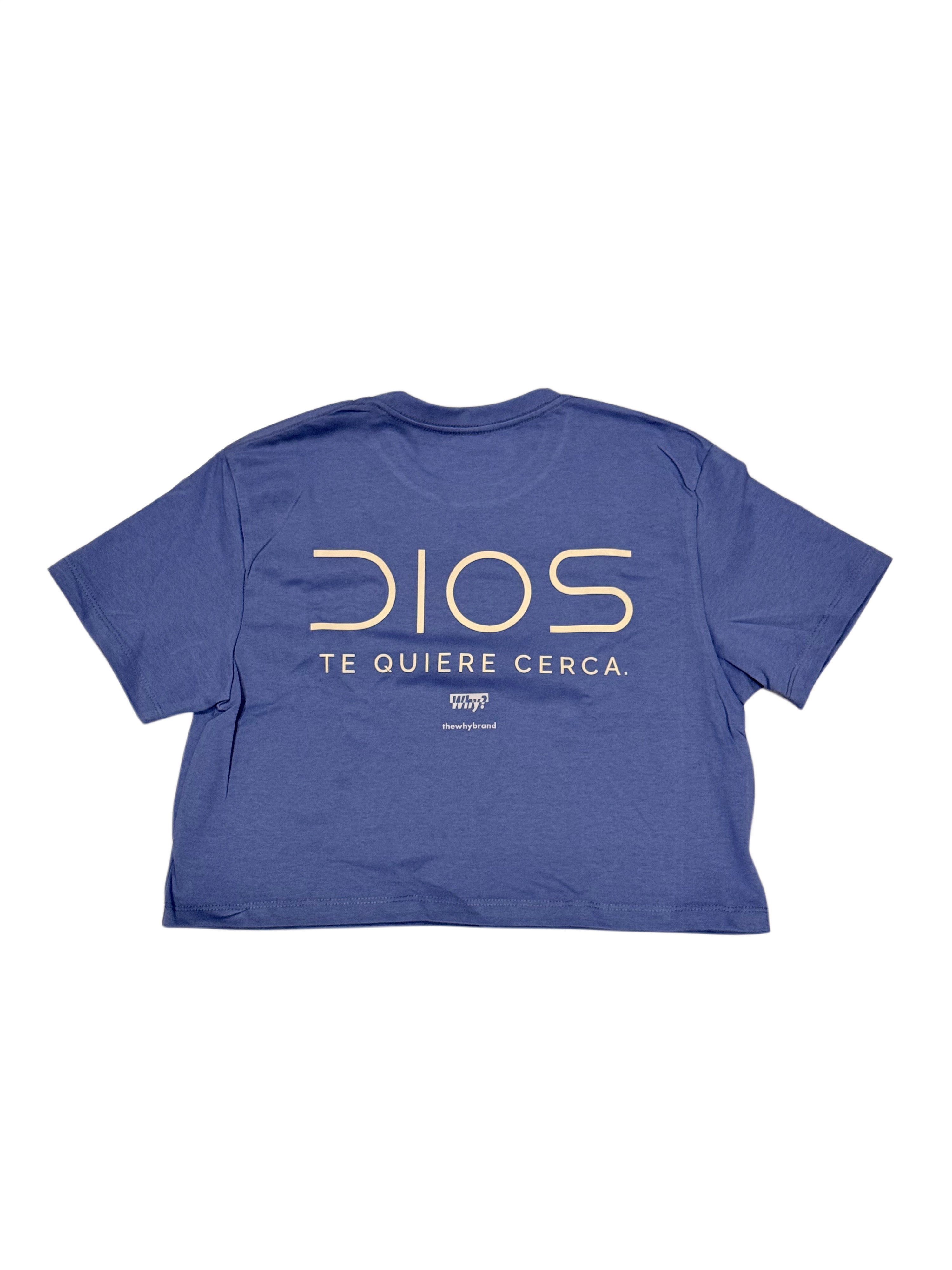 Why Brand - Dios Te Quiere Cerca (Cropped Top)