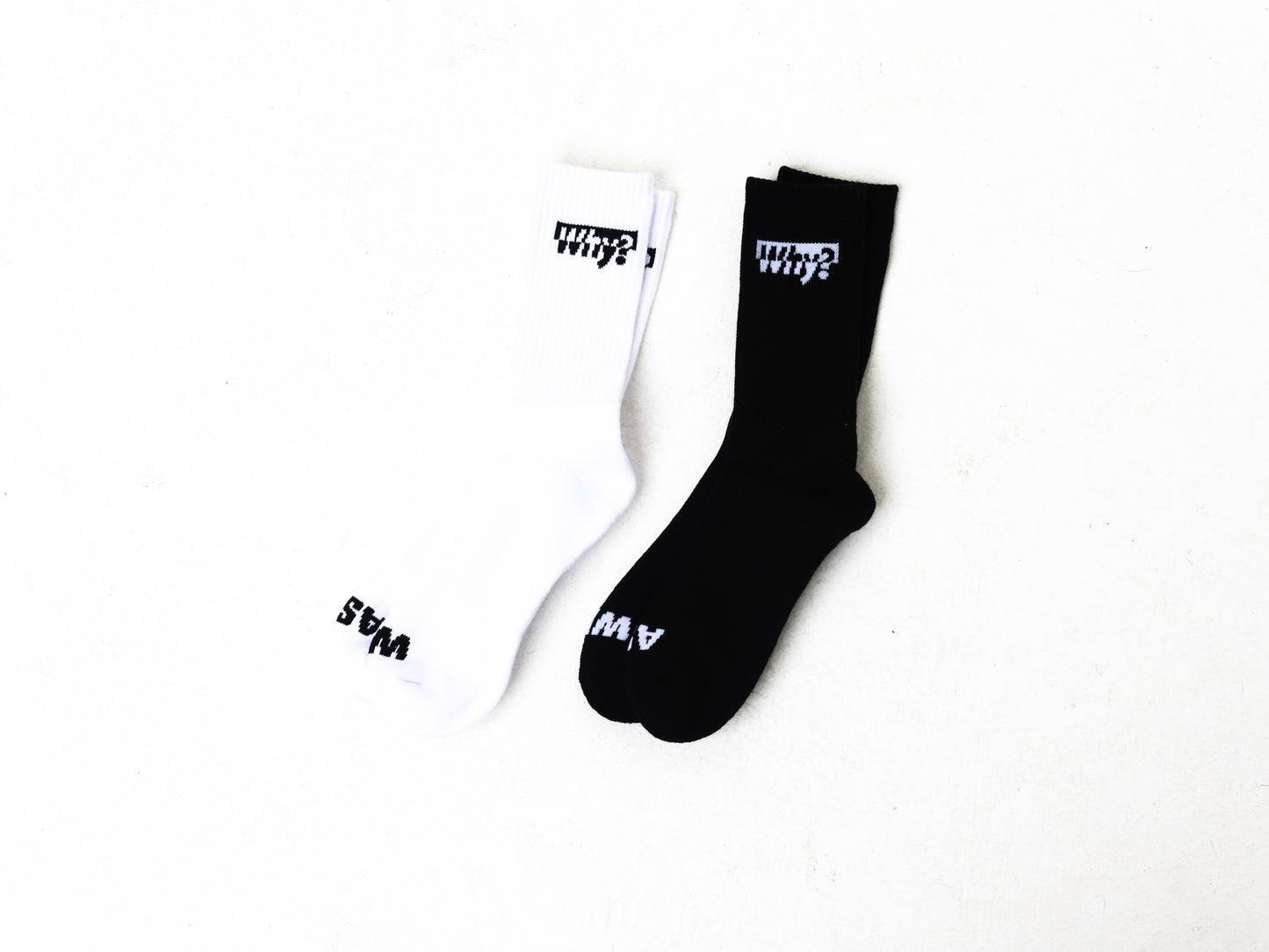 The Why Brand “Boxed Logo” Socks (2 Pairs)