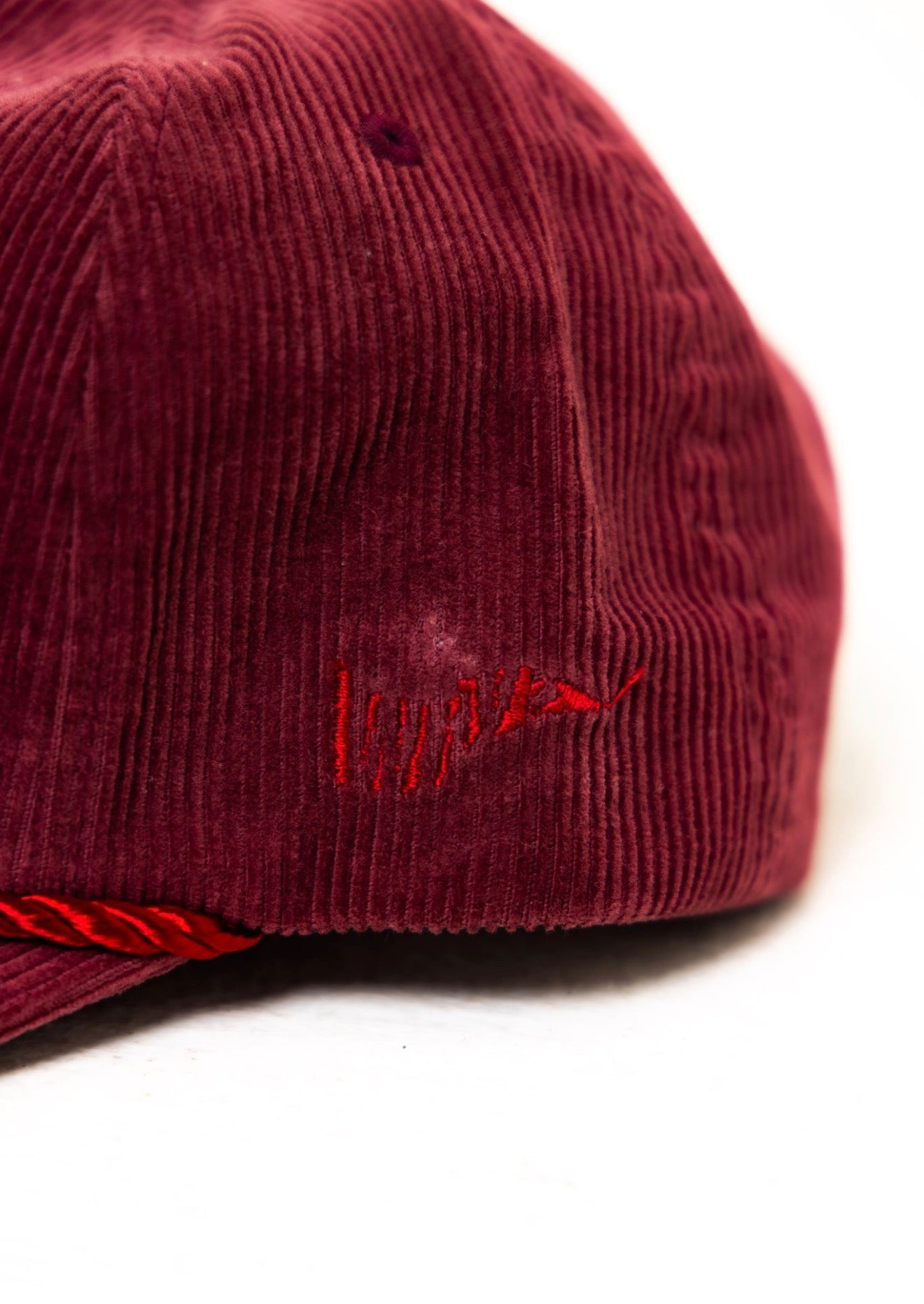 Why Brand - Red Velvet Corduroy Hat