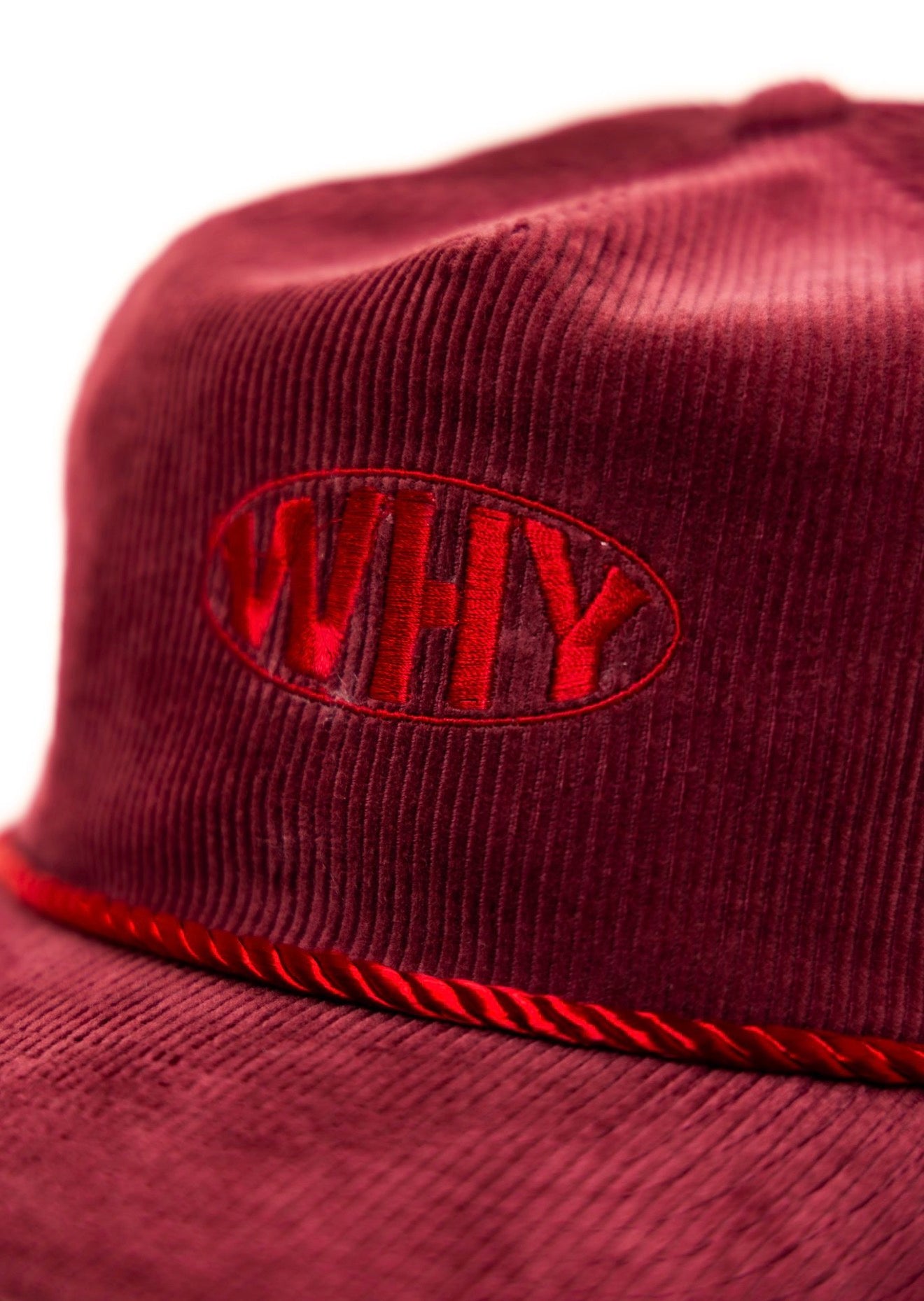 Why Brand - Red Velvet Corduroy Hat